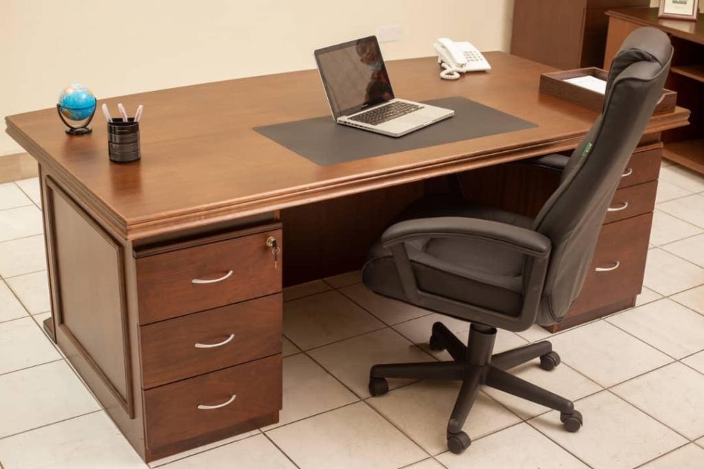 Malta D Padded 6 drawer Checkers Office & Home